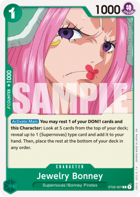 Carte One Piece Jewelry Bonney ST02-007 C PRB02