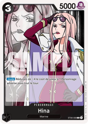 Carte One Piece Hina ST06-008 C PRB02