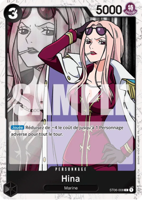 Carte One Piece Hina ST06-008 C FOIL PRB02