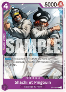 Carte One Piece Shachi et Pingouin ST10-008 C PRB02