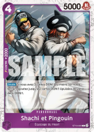 Carte One Piece Shachi et Pingouin ST10-008 C FOIL PRB02