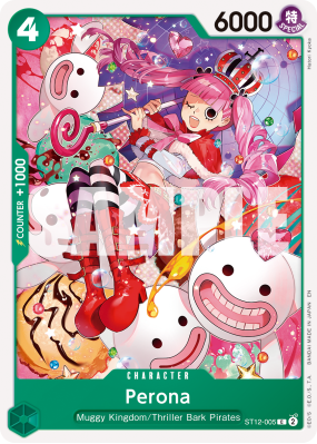 Carte One Piece Perona ST12-005 C PRB02