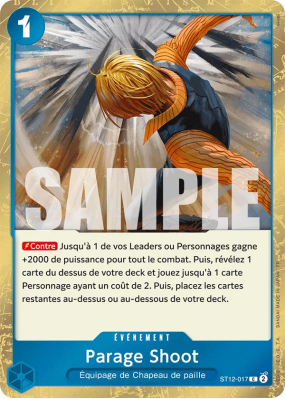 Carte One Piece Parage Shoot ST12-017 C FOIL PRB02