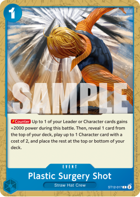 Carte One Piece Parage Shoot ST12-017 C PRB02