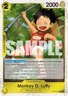 Carte One Piece Monkey D. Luffy ST13-014 C FOIL PRB02