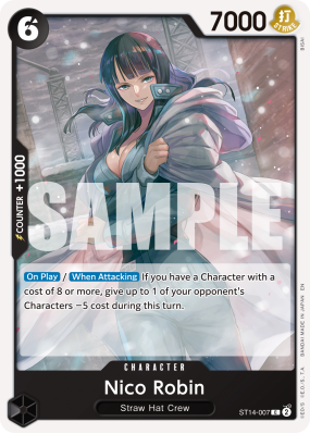 Carte One Piece Nico Robin ST14-007 C PRB02