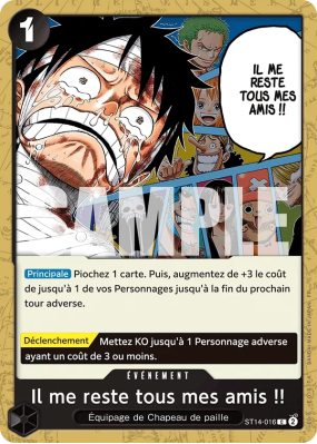 Carte One Piece Il me reste tous mes amis !! ST14-016 C PRB02