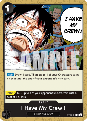 Carte One Piece Il me reste tous mes amis !! ST14-016 C PRB02