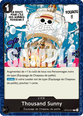 Carte One Piece Thousand Sunny ST14-017 C PRB02