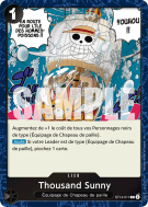 Carte One Piece Thousand Sunny ST14-017 C FOIL PRB02