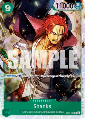 Carte One Piece Shanks ST16-004 SR PRB02