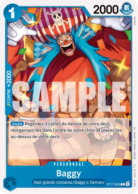 Carte One Piece Baggy ST17-003 C PRB02