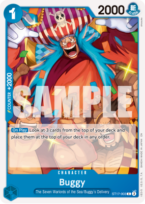 Carte One Piece Baggy ST17-003 C PRB02