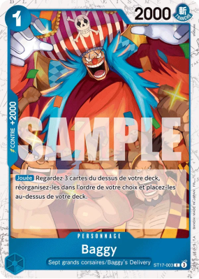 Carte One Piece Baggy ST17-003 C FOIL PRB02
