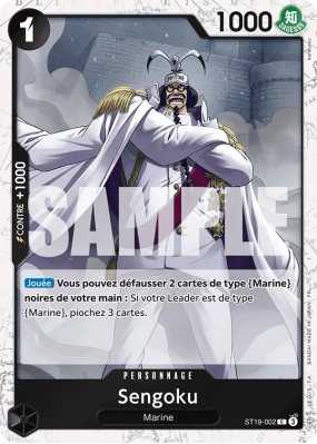 Carte One Piece Sengoku ST19-002 C FOIL PRB02