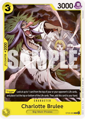 Carte One Piece Charlotte Brûlée ST20-003 C PRB02