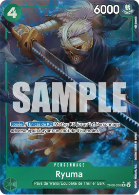 Carte One Piece Ryuma OP06-036 R ALT ART PRB01