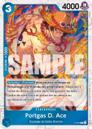 Carte One Piece Portgas D. Ace P-074 P FOIL PRB02