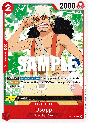 Carte One Piece Usopp ST01-002 C