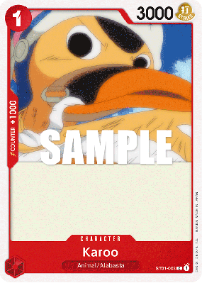 Carte One Piece Karoo ST01-003 C