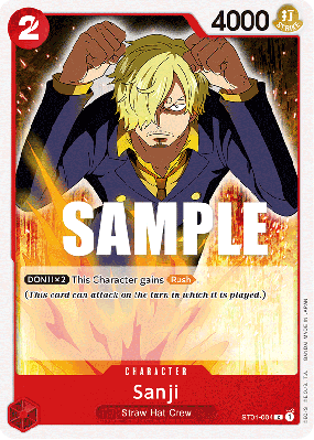 Carte One Piece Sanji ST01-004 C