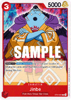Carte One Piece Jinbe ST01-005 C