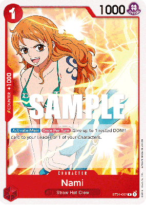 Carte One Piece Nami ST01-007 C