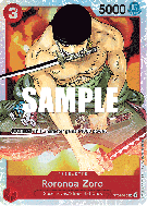 Carte One Piece Roronoa Zoro ST01-013 SR