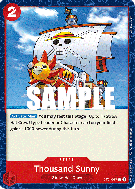 Carte One Piece Thousand Sunny ST01-017 C