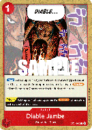 Carte One Piece Diable Jambe ST01-016 C