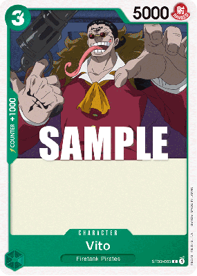 Carte One Piece Vito ST02-002 C
