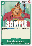 Carte One Piece Scratchmen Apoo ST02-008 C