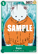 Carte One Piece Bepo ST02-012 C