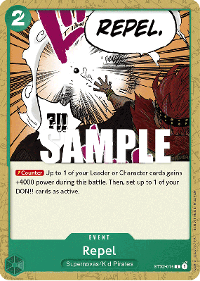 Carte One Piece Repel ST02-016 C