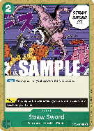 Carte One Piece Straw Sword ST02-017 C