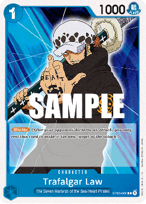 Carte One Piece Trafalgar Law ST03-008 C
