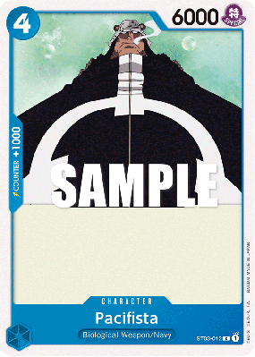 Carte One Piece Pacifista ST03-012 C