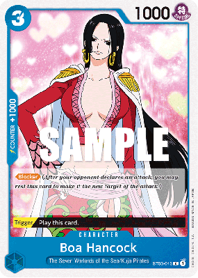 Carte One Piece Boa Hancock ST03-013 C