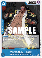 Carte One Piece Marshall D. Teach ST03-014 C