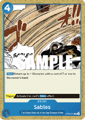 Carte One Piece Sables ST03-015 C