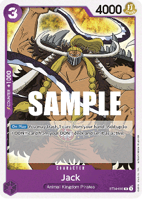 Carte One Piece Jack ST04-008 C