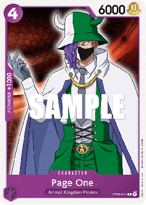 Carte One Piece Page One ST04-012 C