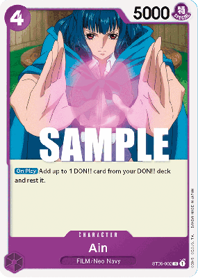 Carte One Piece Ain ST05-002 C