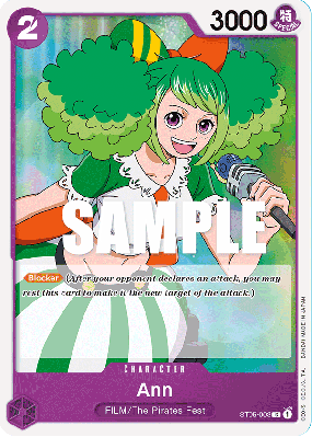 Carte One Piece Ann ST05-003 C