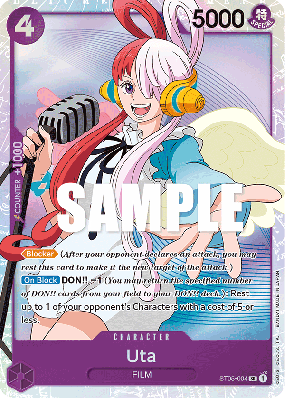 Carte One Piece Uta ST05-004 SR