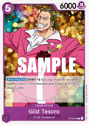 Carte One Piece Gild Tesoro ST05-006 C
