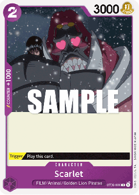 Carte One Piece Scarlet ST05-009 C