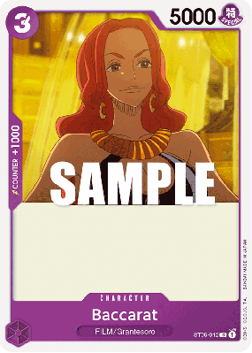 Carte One Piece Baccarat ST05-012 C