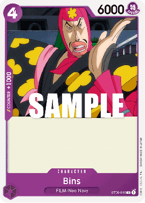 Carte One Piece Bins ST05-013 C
