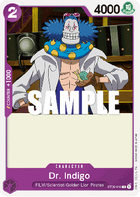 Carte One Piece Dr Indigo ST05-015 C